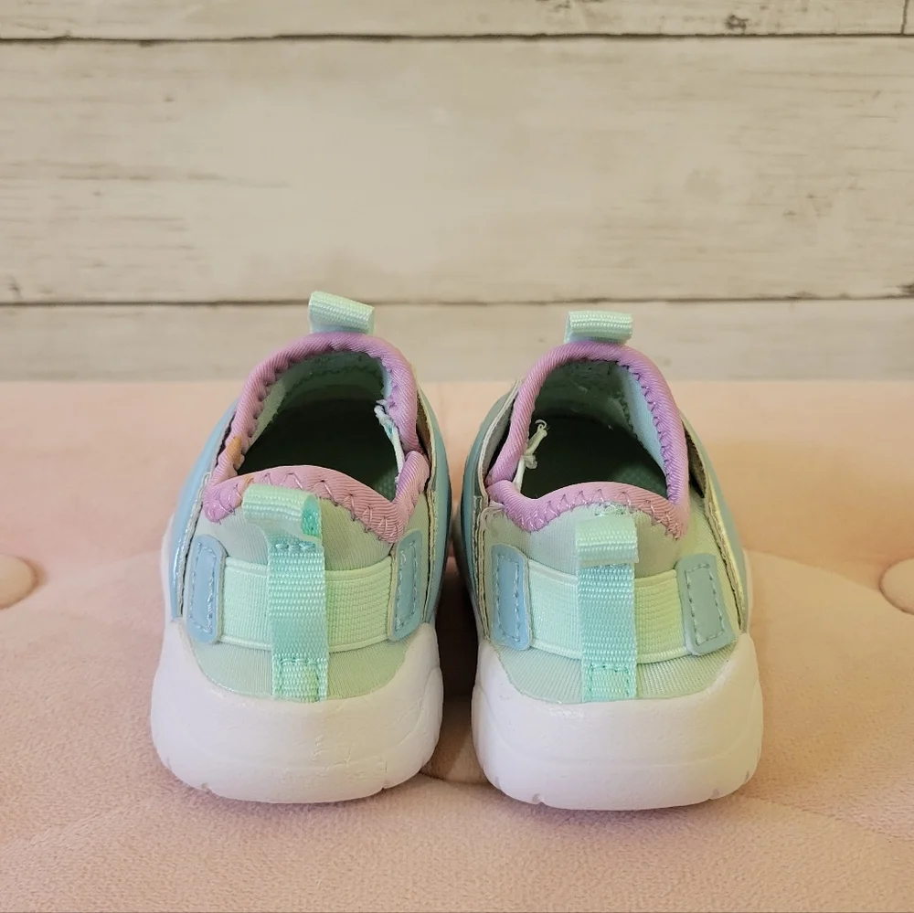 Athletic‎ Works Kids Mint and Lavender Sneakers